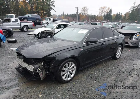 2013 Audi A6 3.0T Premium z USA, uszkodzony, nr VIN WAUHGAFC0DN009289